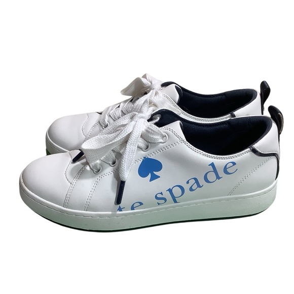 Kate Spade Women’s White Nikki Sneakers KC405 - Picture 3 of 7